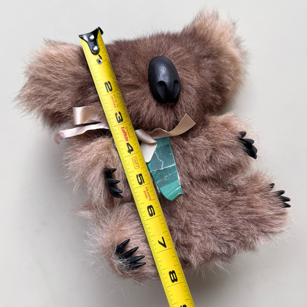 Koala Bear Blue Gum Baby Vintage Teddy Bear Toy 1960’s - Picture 5 of 13